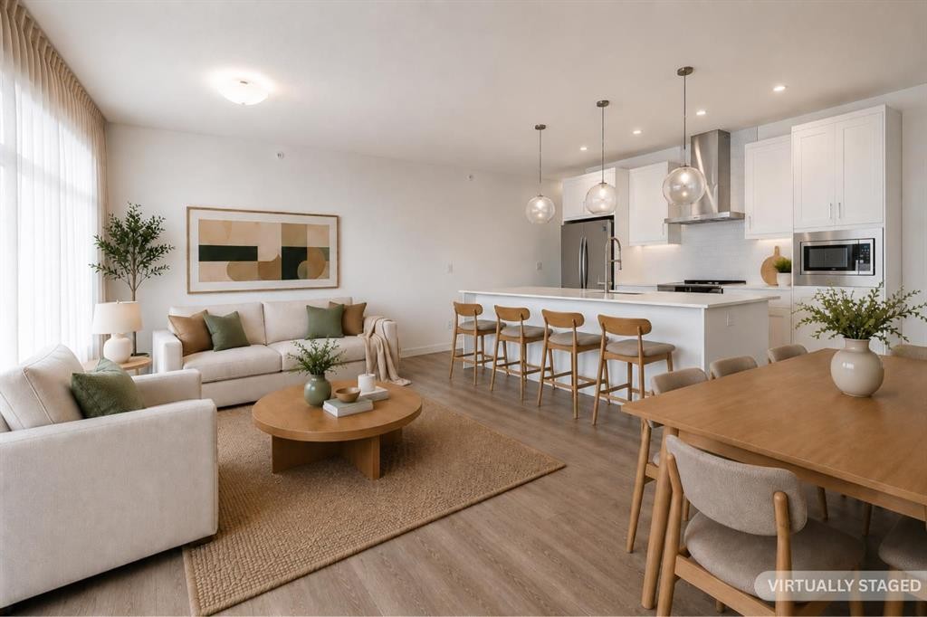 4403-200 Seton Circle Se, Calgary, AB - Indoor Photo Showing Living Room