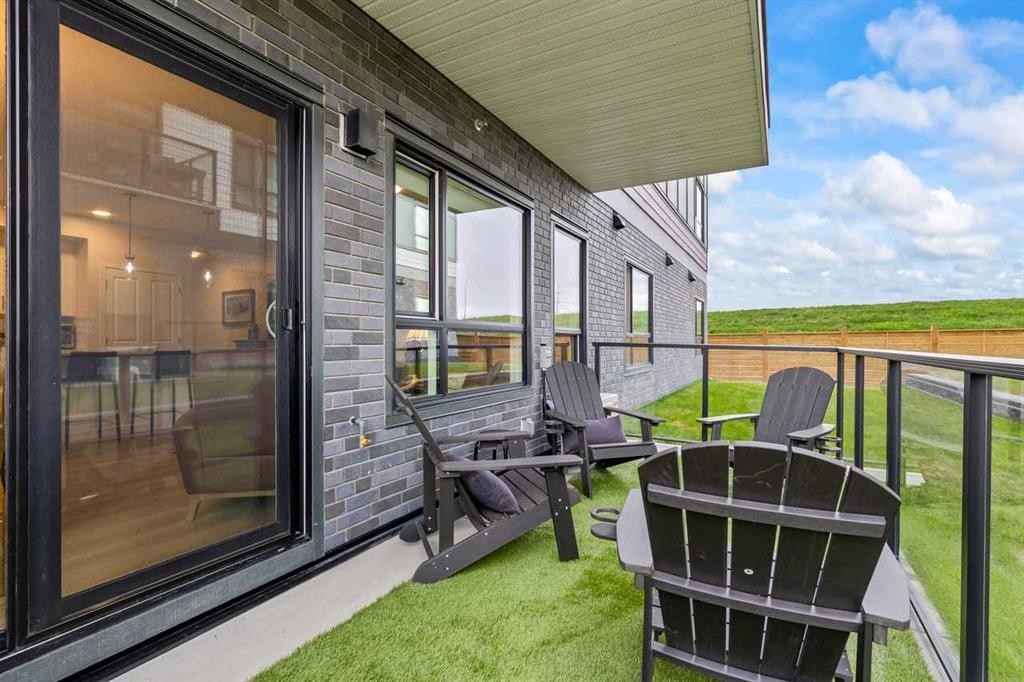 4104-20295 Seton Way Se, Calgary, AB - Outdoor With Deck Patio Veranda With Exterior
