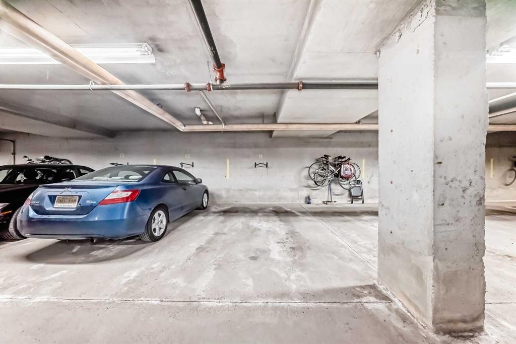 317-649 Marsh Road Ne, Calgary, AB - Indoor Photo Showing Garage