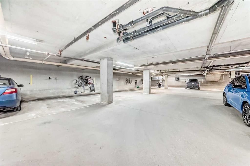317-649 Marsh Road Ne, Calgary, AB - Indoor Photo Showing Garage
