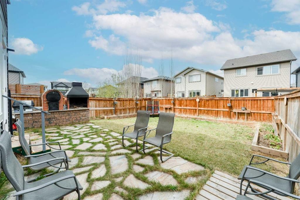 42 Buckskin Way, Cochrane, AB - Outdoor With Deck Patio Veranda
