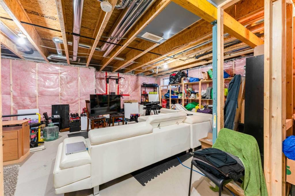42 Buckskin Way, Cochrane, AB - Indoor Photo Showing Basement