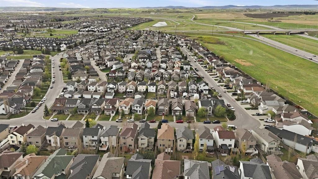 56 Everglen Way Sw, Calgary, AB - Outdoor With View