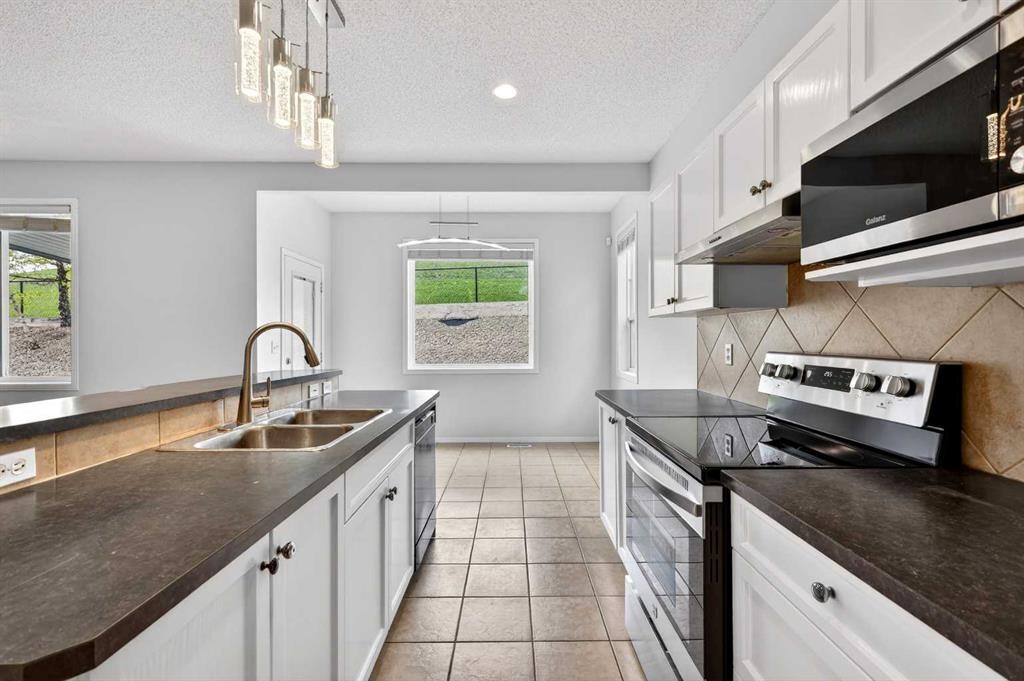 53 Royal Birch Way Nw, Calgary, AB - Indoor Photo Showing Kitchen With Double Sink