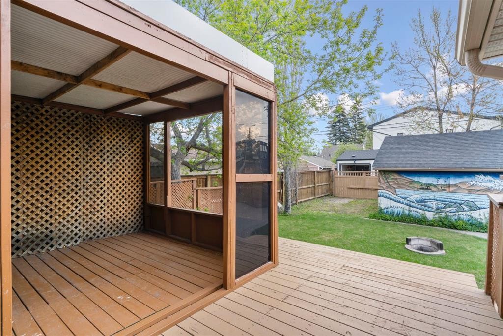1404 18 Avenue Nw, Calgary, AB - Outdoor With Deck Patio Veranda With Exterior