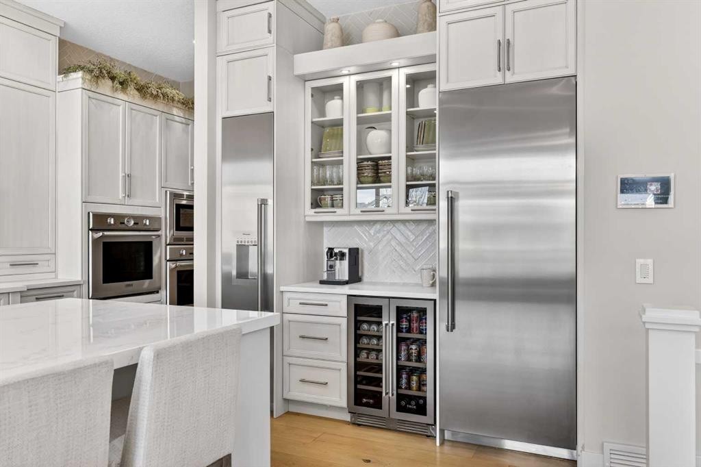 45 Cranbrook Rise Se, Calgary, AB - Indoor Photo Showing Kitchen With Upgraded Kitchen
