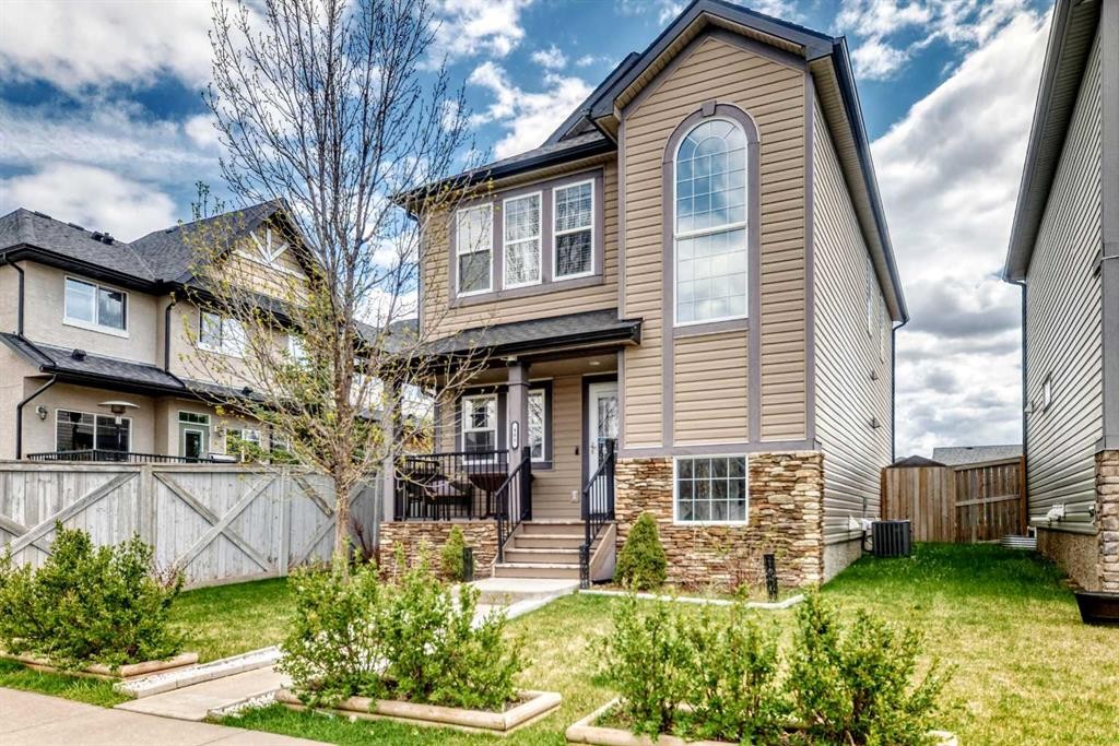 485 Cimarron Boulevard, Okotoks, AB - Outdoor With Facade