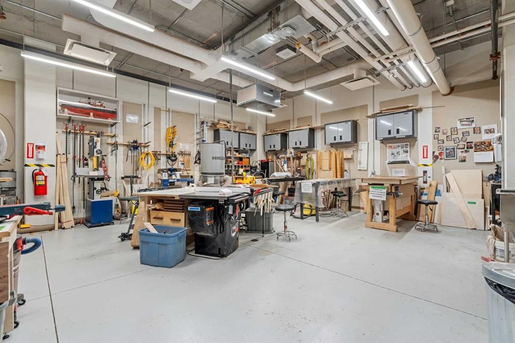 401-24 Mahogany Path Se, Calgary, AB - Indoor Photo Showing Garage