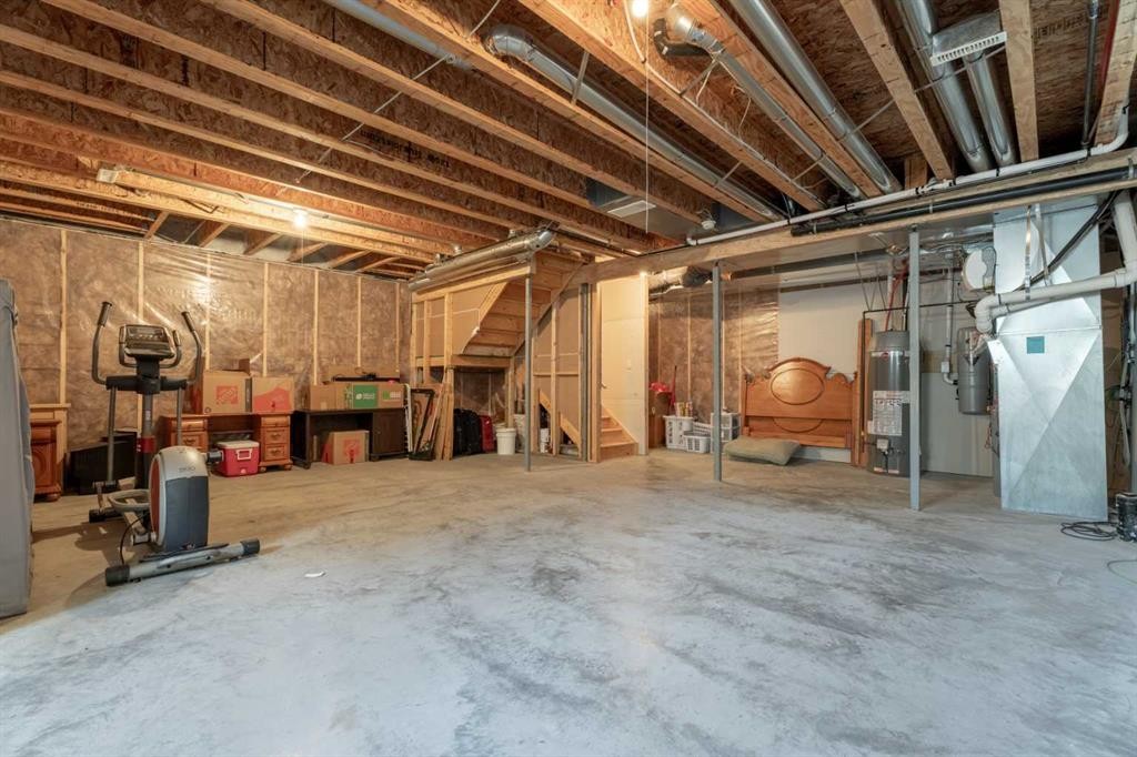 19 Masters Mews Se, Calgary, AB - Indoor Photo Showing Basement
