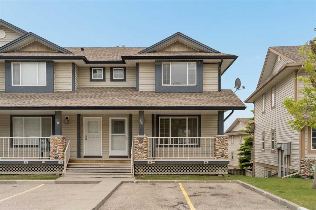 66 Citadel Point Nw, Calgary, AB - Outdoor With Deck Patio Veranda With Facade