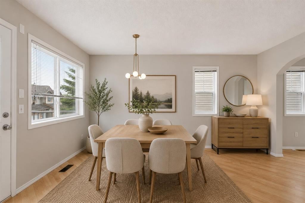 66 Citadel Point Nw, Calgary, AB - Indoor Photo Showing Dining Room