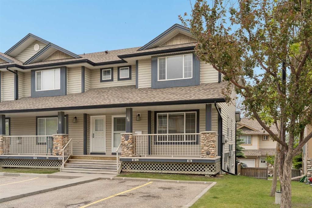 66 Citadel Point Nw, Calgary, AB - Outdoor With Deck Patio Veranda With Facade