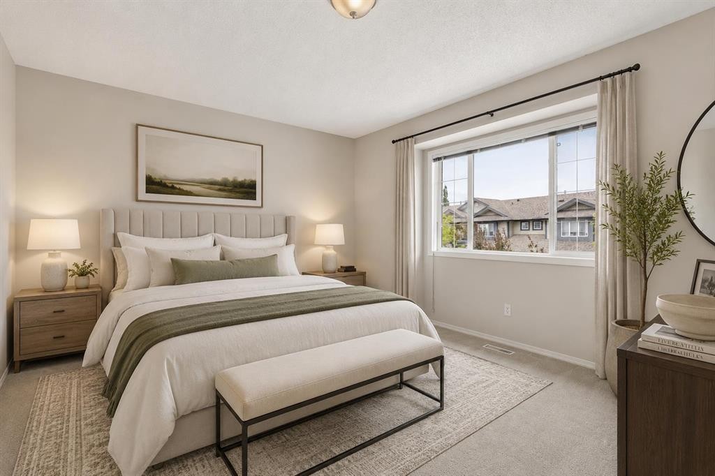66 Citadel Point Nw, Calgary, AB - Indoor Photo Showing Bedroom