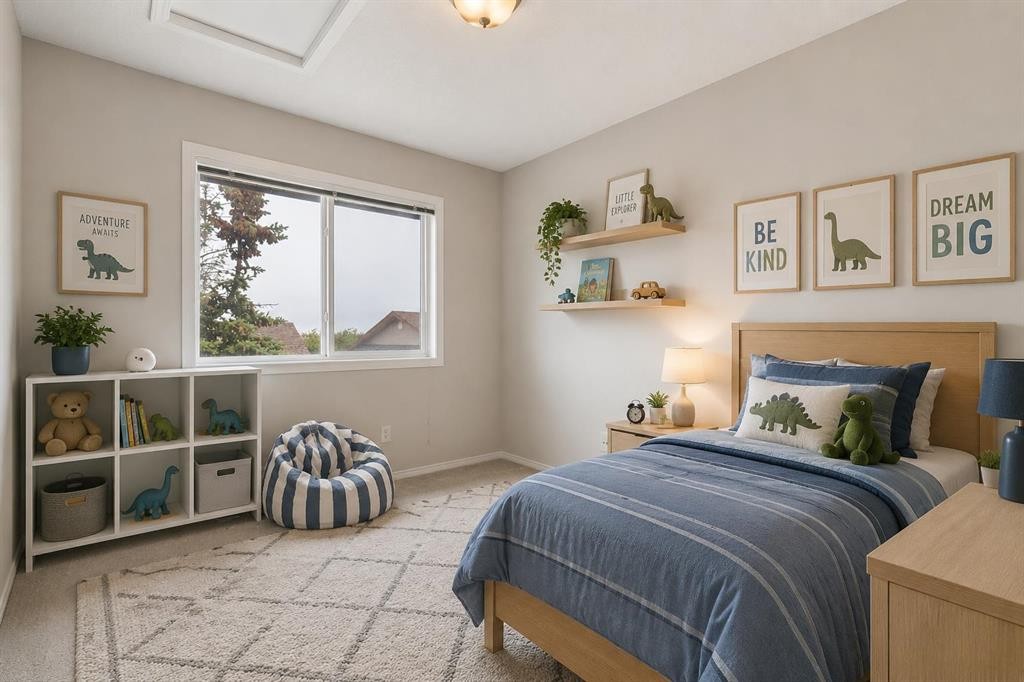66 Citadel Point Nw, Calgary, AB - Indoor Photo Showing Bedroom