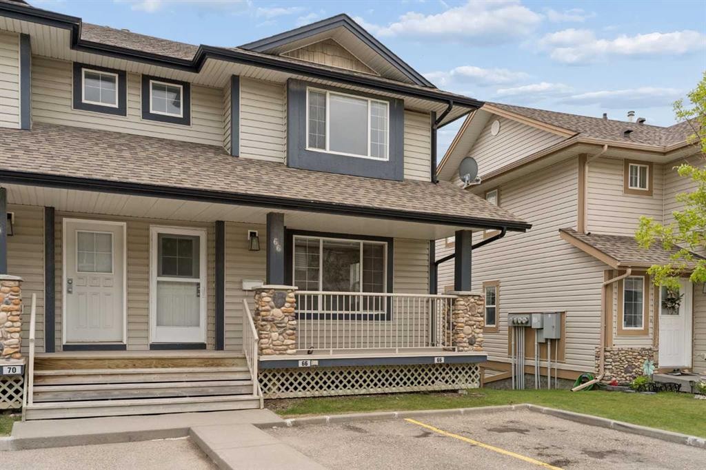 66 Citadel Point Nw, Calgary, AB - Outdoor With Deck Patio Veranda With Facade
