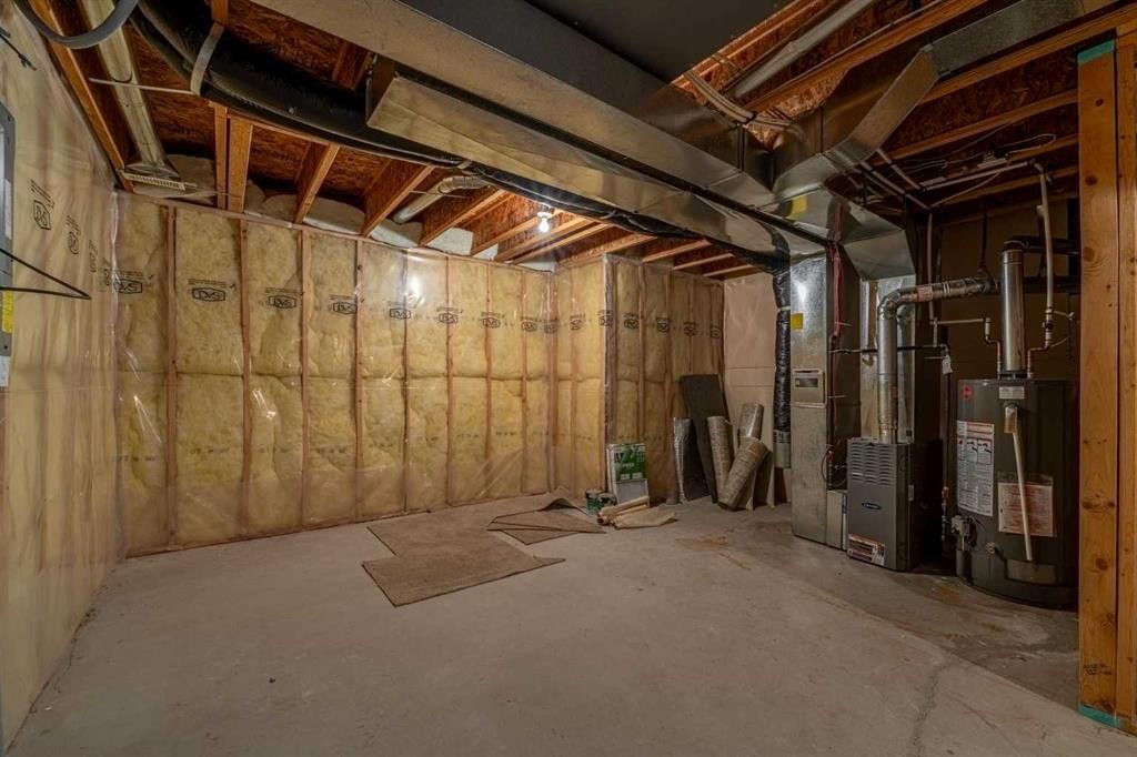 44 Prestwick Pond Terrace Se, Calgary, AB - Indoor Photo Showing Basement