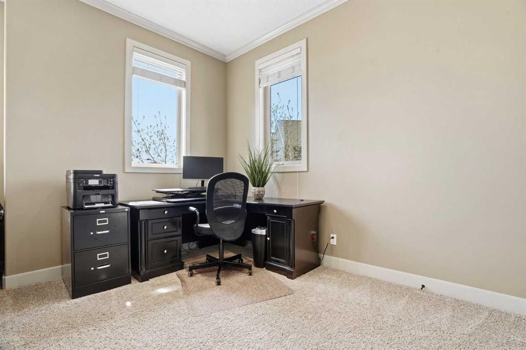 149 Aspen Glen Place Sw, Calgary, AB - Indoor Photo Showing Office
