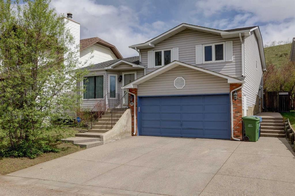 36 Hawksley Crescent Nw, Calgary, AB - Outdoor With Facade