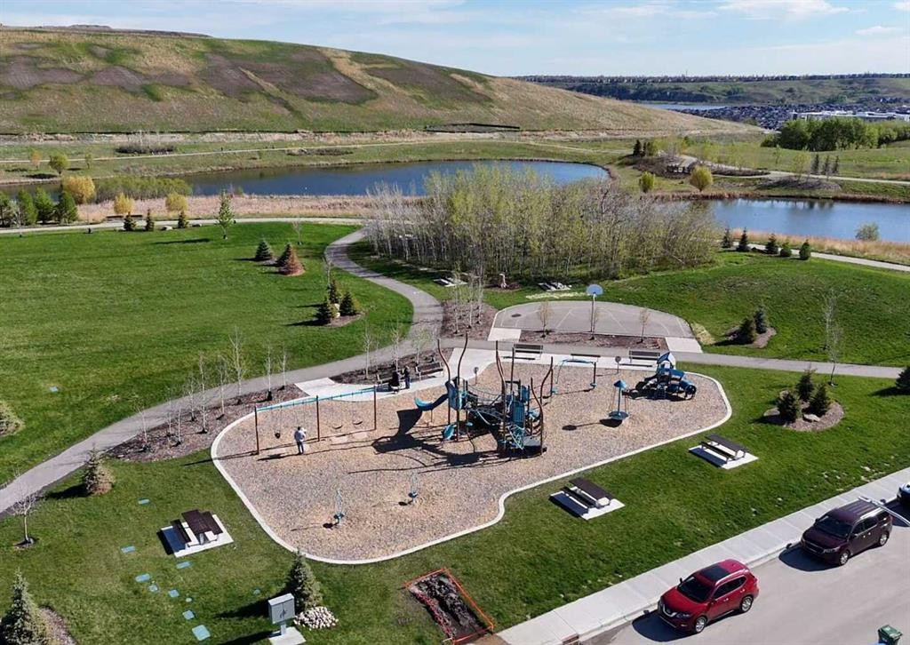 77 Walgrove Gardens Se, Calgary, AB - Outdoor With Body Of Water With View