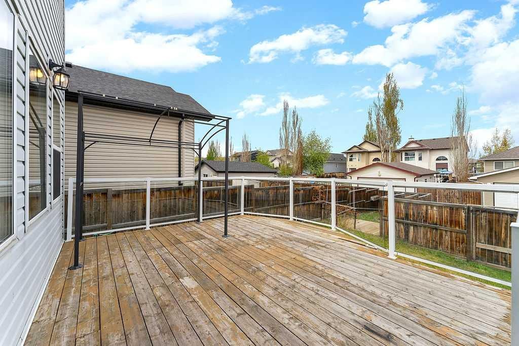 108 Everstone Rise Sw, Calgary, AB - Outdoor With Deck Patio Veranda With Exterior