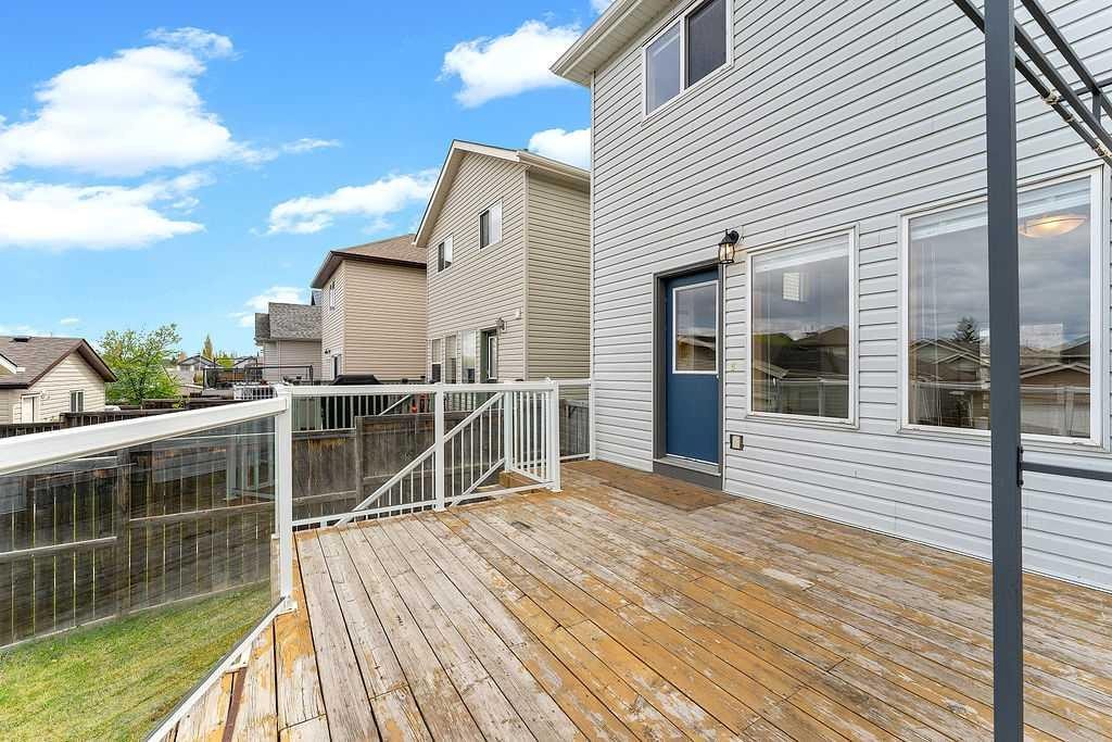 108 Everstone Rise Sw, Calgary, AB - Outdoor With Deck Patio Veranda With Exterior