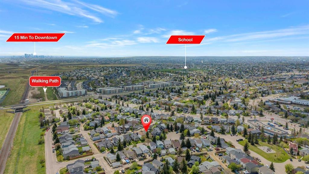 51 Covington Rise Ne, Calgary, AB - Outdoor With View