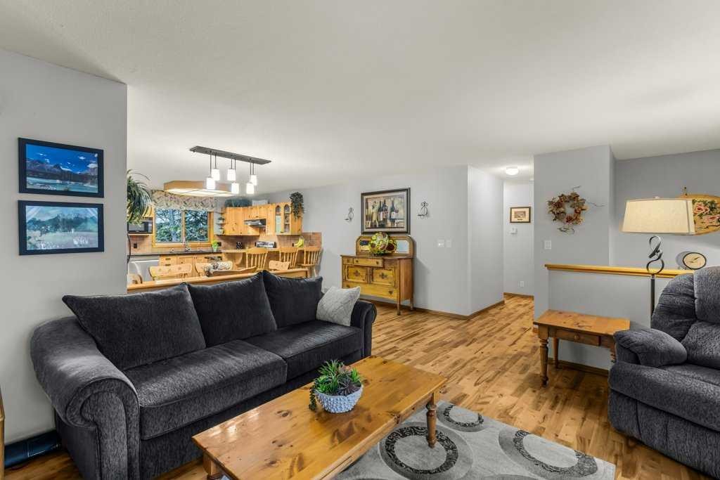 146 Cougar Point Road, Canmore, AB - Indoor Photo Showing Living Room