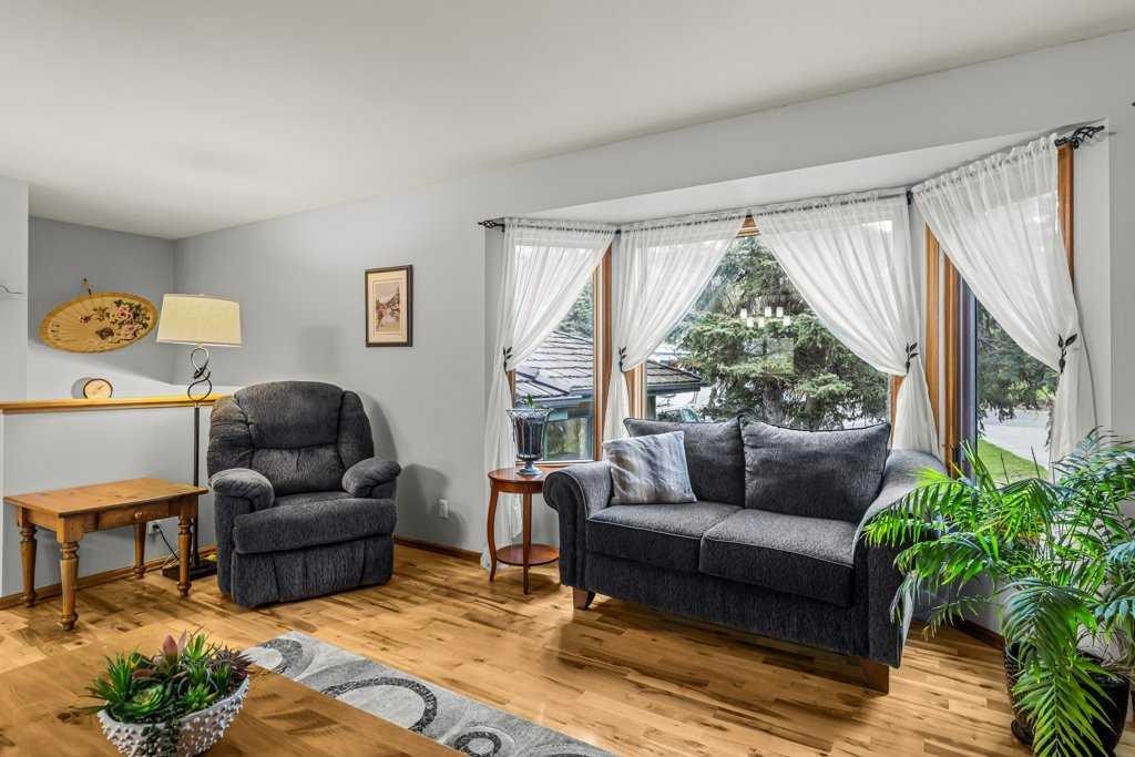 146 Cougar Point Road, Canmore, AB - Indoor Photo Showing Living Room