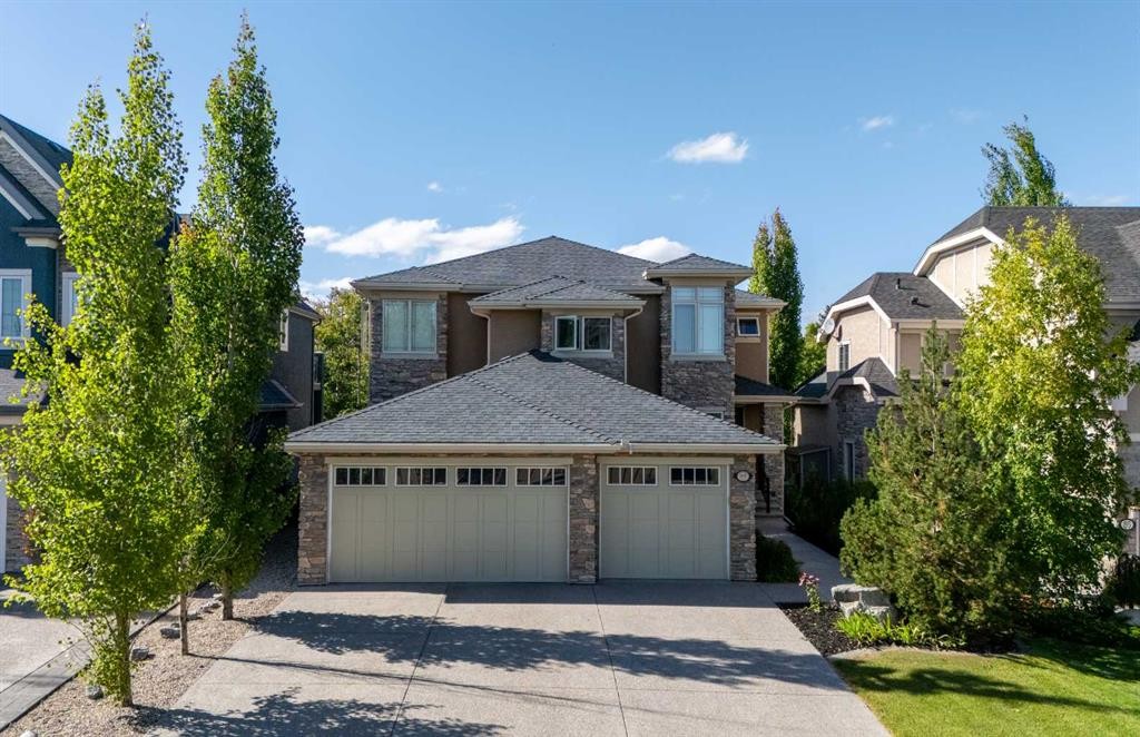 89 Evergreen Mount Sw, Calgary, AB - Outdoor With Facade