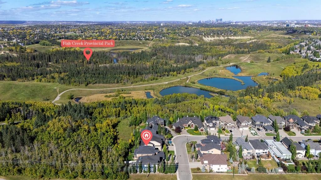 89 Evergreen Mount Sw, Calgary, AB - Outdoor With View