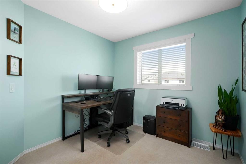 86 Everwillow Circle Sw, Calgary, AB - Indoor Photo Showing Office