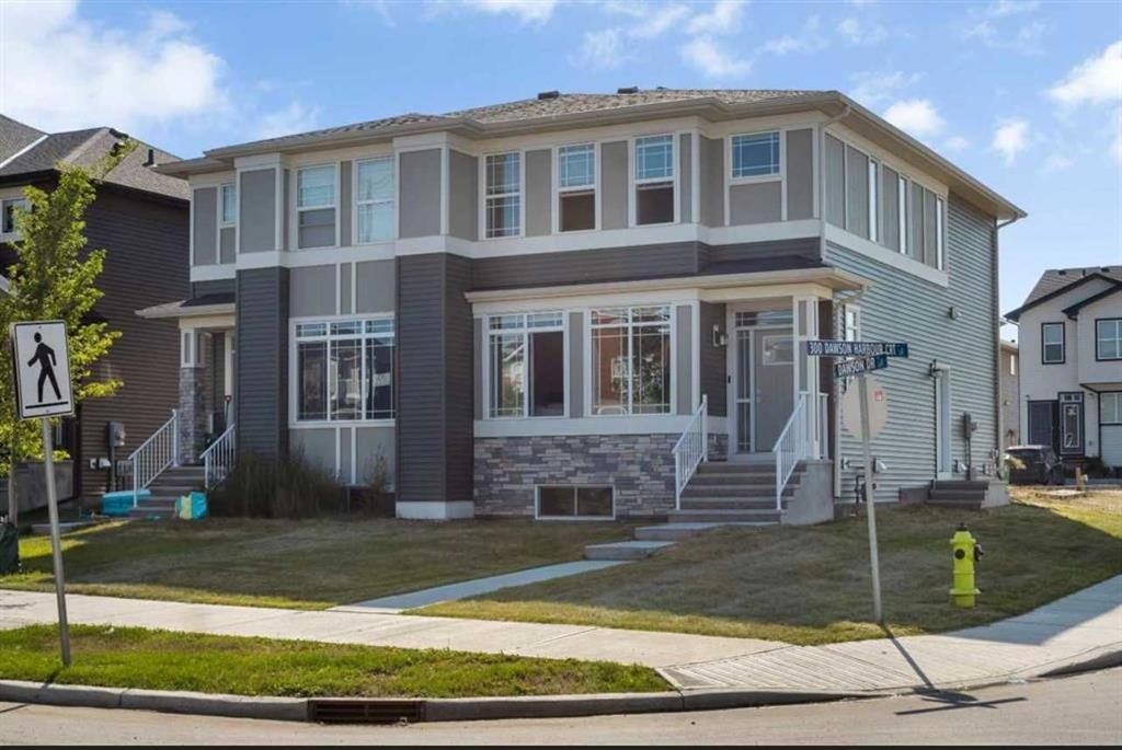 101-Dawson Drive, Chestermere, AB - Outdoor With Facade