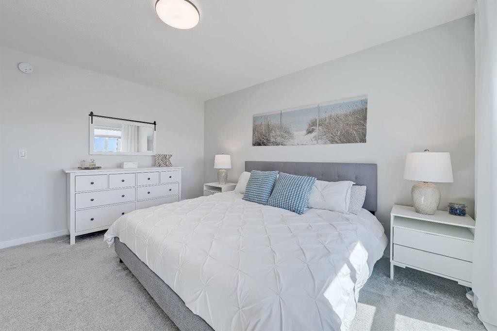 164 Setonstone Manor Se, Calgary, AB - Indoor Photo Showing Bedroom
