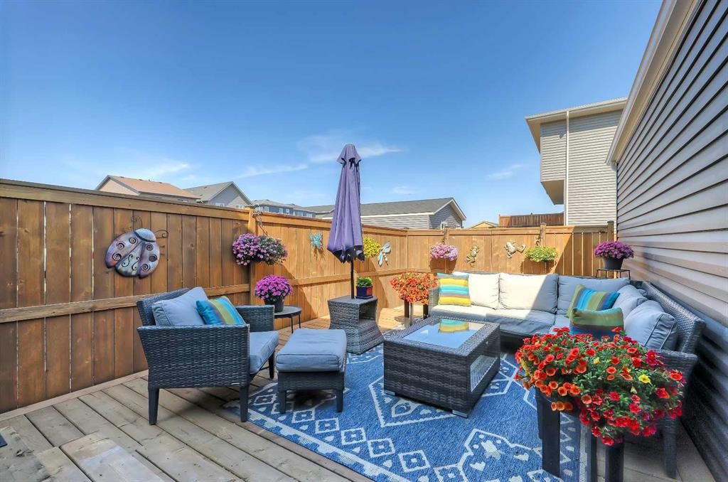 164 Setonstone Manor Se, Calgary, AB - Outdoor With Deck Patio Veranda With Exterior