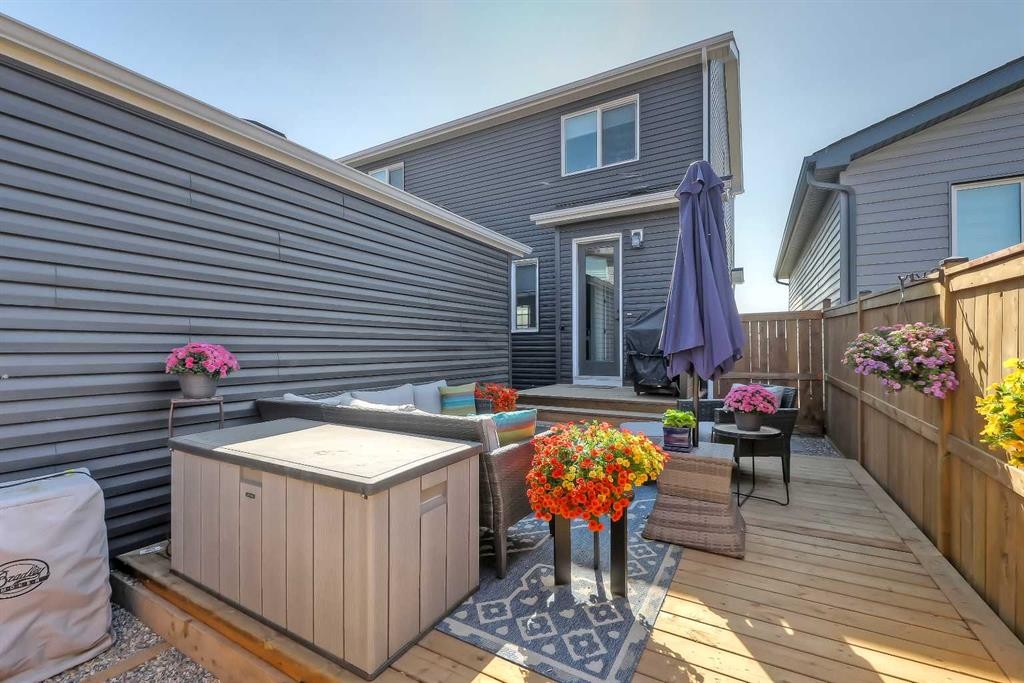 164 Setonstone Manor Se, Calgary, AB - Outdoor With Deck Patio Veranda With Exterior