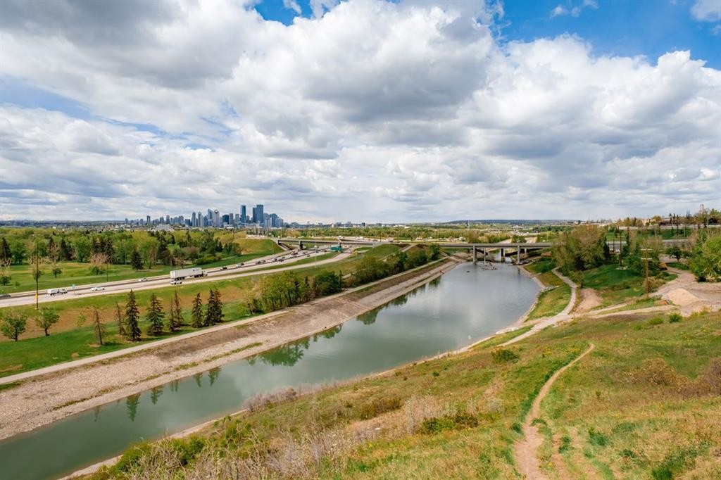 2048 26 Street Se, Calgary, AB - Outdoor With Body Of Water With View