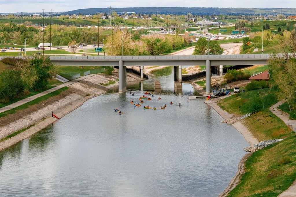 2048 26 Street Se, Calgary, AB - Outdoor With Body Of Water With View