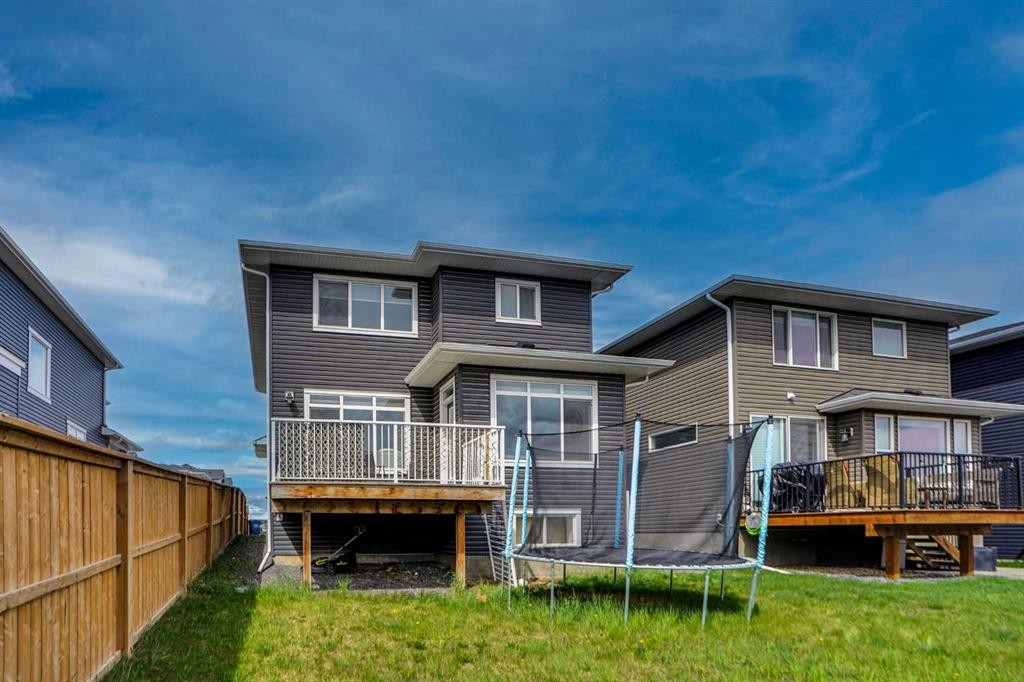3 Rivercrest Common, Cochrane, AB - Outdoor With Deck Patio Veranda