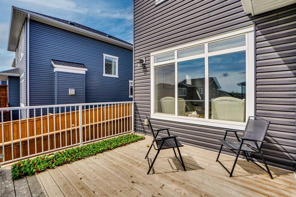 3 Rivercrest Common, Cochrane, AB - Outdoor With Deck Patio Veranda With Exterior