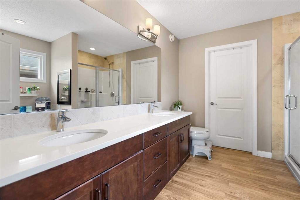 79 Cornerstone Passage Ne, Calgary, AB - Indoor Photo Showing Bathroom