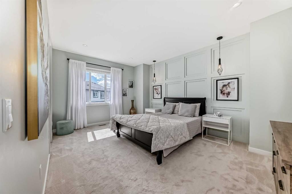 420 Legacy View Se, Calgary, AB - Indoor Photo Showing Bedroom