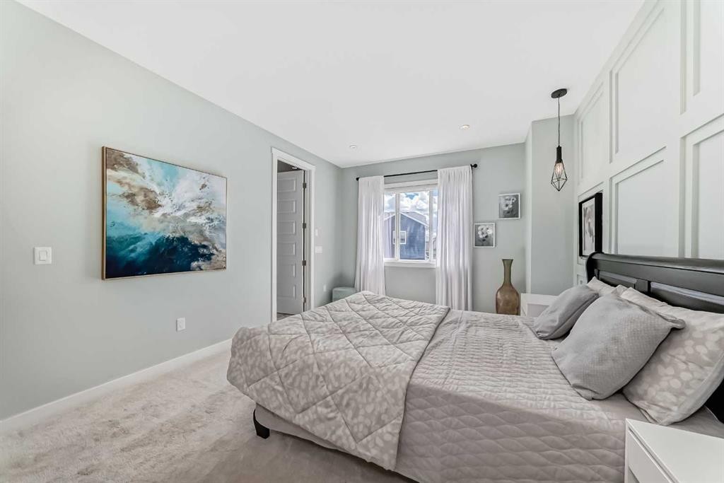 420 Legacy View Se, Calgary, AB - Indoor Photo Showing Bedroom
