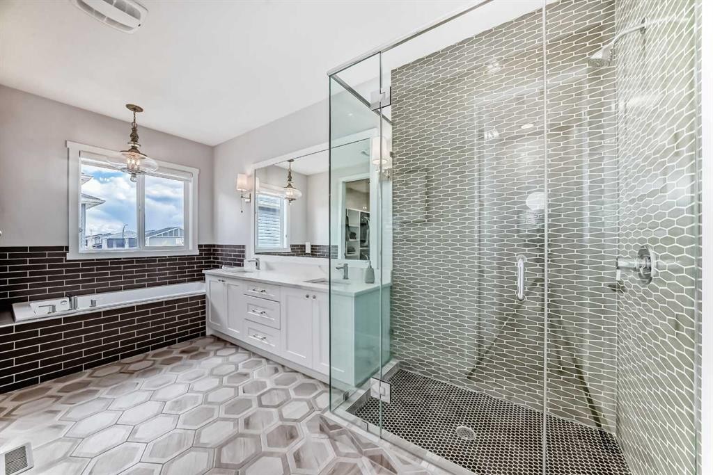 420 Legacy View Se, Calgary, AB - Indoor Photo Showing Bathroom