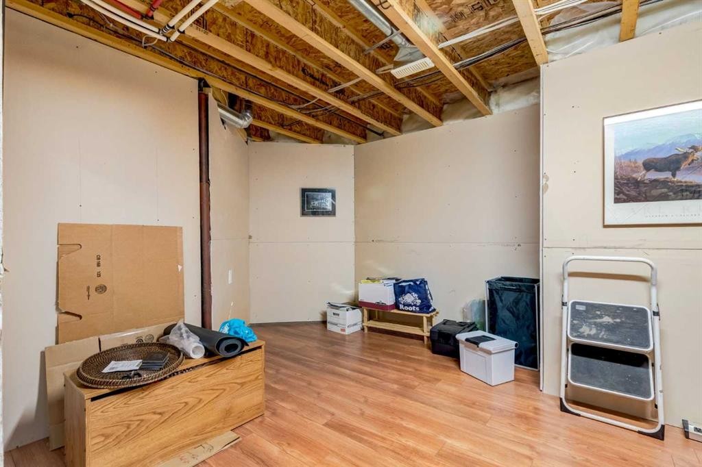 38 Kincora Terrace Nw, Calgary, AB - Indoor Photo Showing Basement
