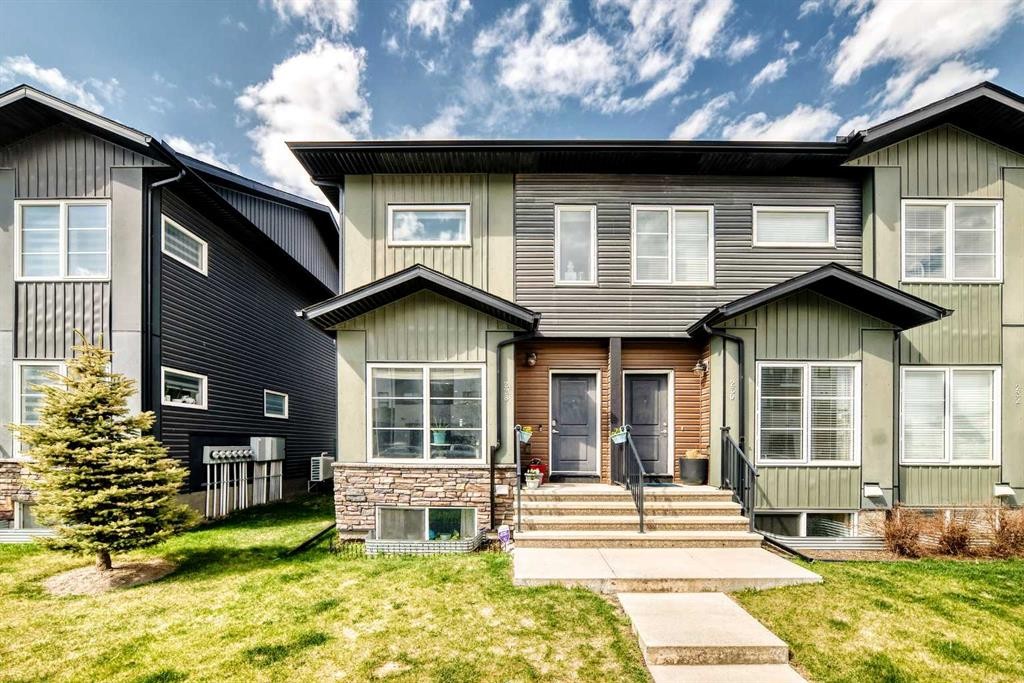228 Red Embers Way Ne, Calgary, AB - Outdoor With Facade
