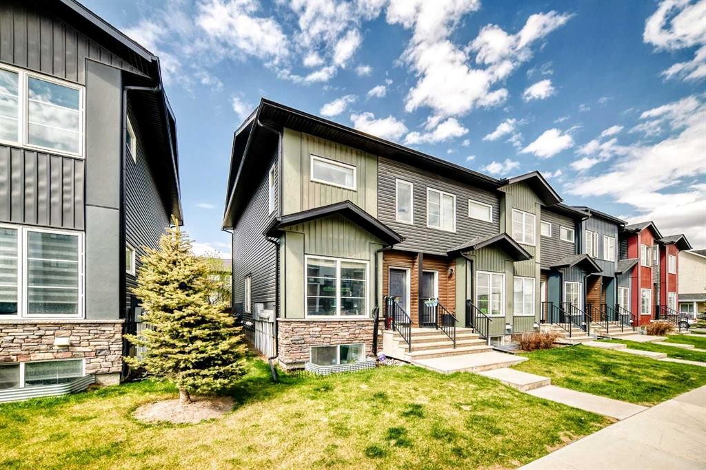 228 Red Embers Way Ne, Calgary, AB - Outdoor With Facade
