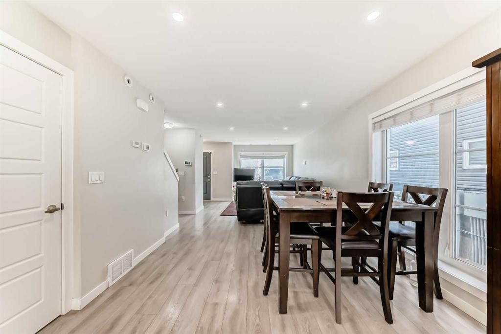 228 Red Embers Way Ne, Calgary, AB - Indoor Photo Showing Dining Room