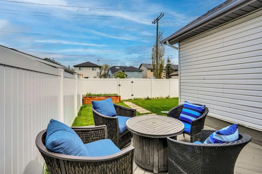 42 Harvest Rose Circle Ne, Calgary, AB - Outdoor With Deck Patio Veranda With Exterior