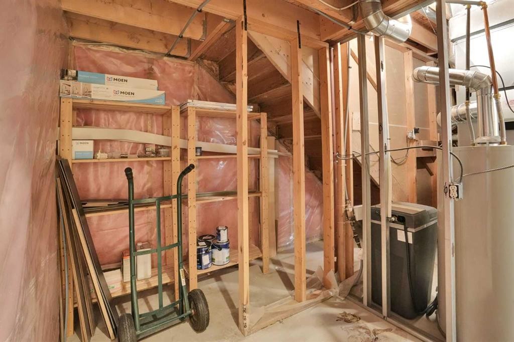 42 Harvest Rose Circle Ne, Calgary, AB - Indoor Photo Showing Basement