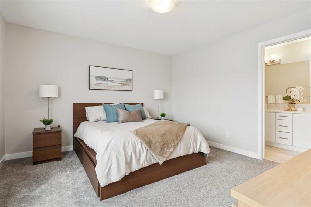 303 Masters Row Se, Calgary, AB - Indoor Photo Showing Bedroom